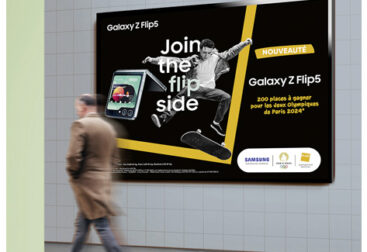 AFFICHAGE 4x3m SAMSUNG